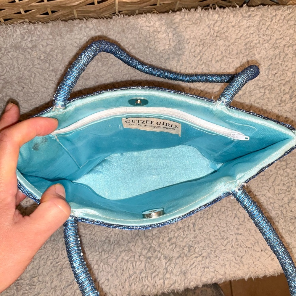 Vintage Beaded Gutzee Girls Shoulder Bag - Picture 7 of 9